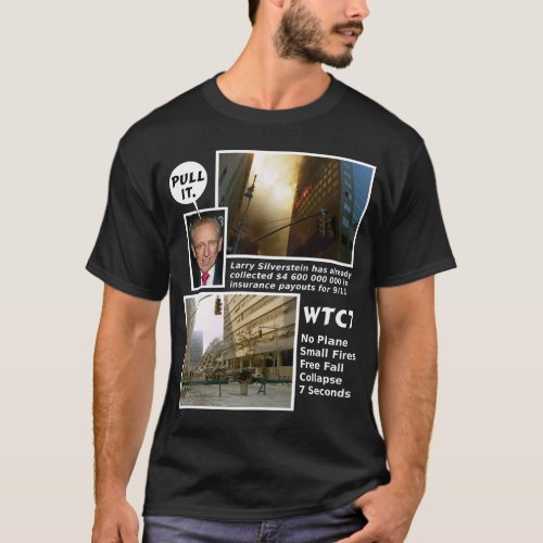 911 Truth WTC7 Pull It dark tshirt
