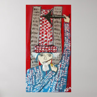 911 WAS FIXED RED POSTER