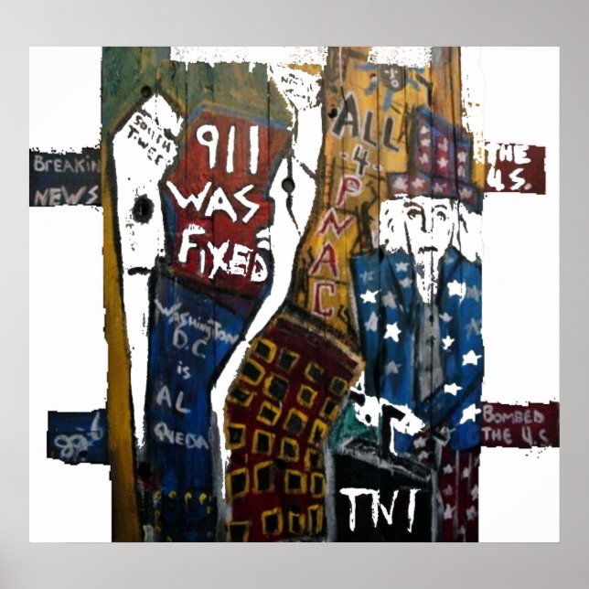 911 WAS FIXED WOOD SUPPORTS POSTER (Front)