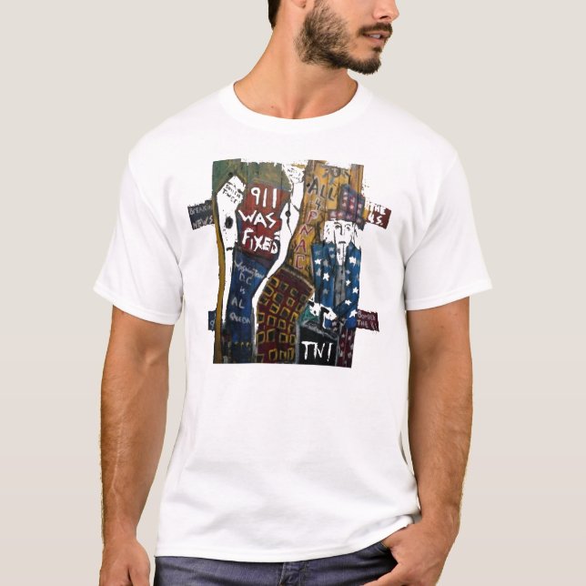911 WAS FIXED WOOD SUPPORTS T-Shirt (Front)