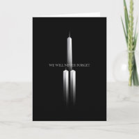 911 We Will Never Forget Anniversary Twin Towers