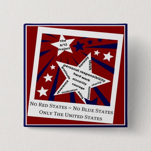 912 Project Support Button (Front)