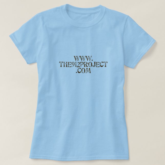 912 web address T-Shirt (Design Front)