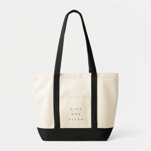 917 Area Cod Tote Bag