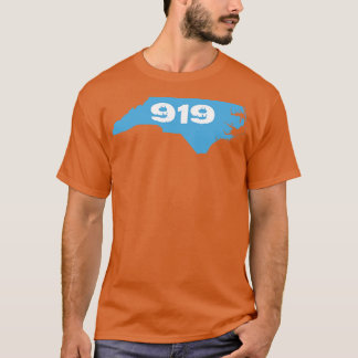 919 Light Blue and White T-Shirt