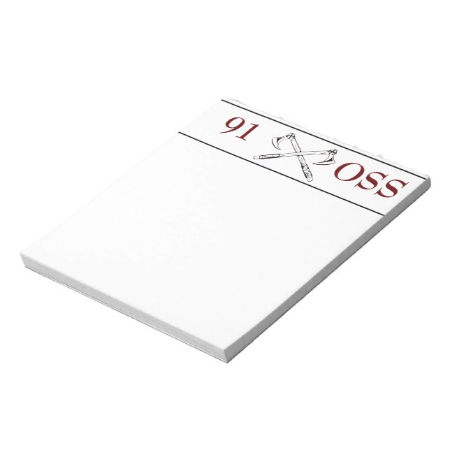 91 OSS Notepad (Rotated)