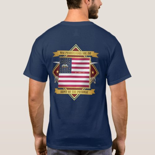 91 PA Infantry T_Shirt