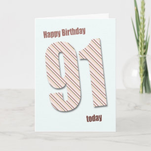 91st birthday card