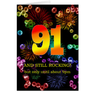 91st Birthday Still Rocking