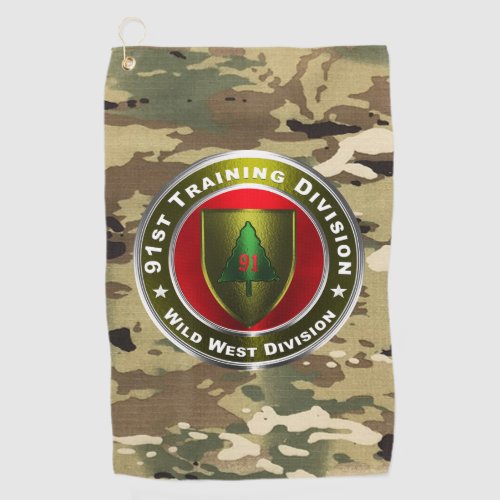 91st  Infantry Division  Golf Towel
