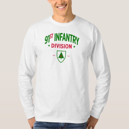 91st Infantry Division _ Wild West Division Long T_Shirt