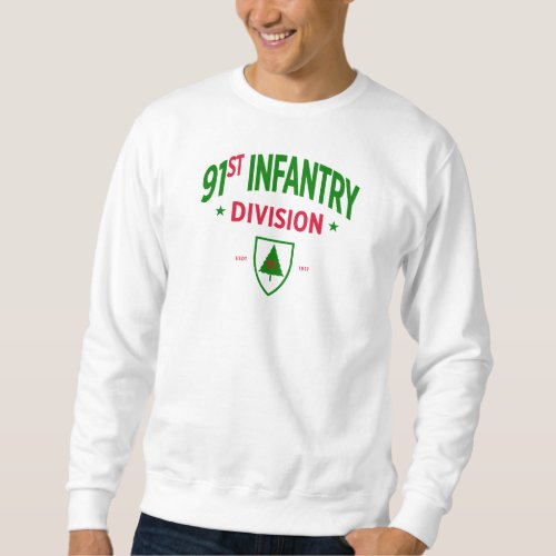 91st Infantry Division _ Wild West Division Sweatshirt