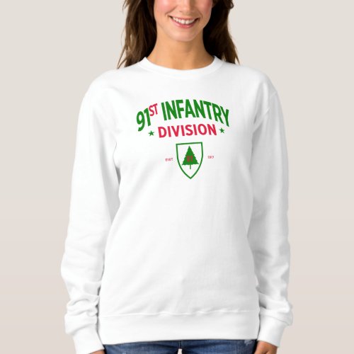 91st Infantry Division _ Wild West Division Women Sweatshirt