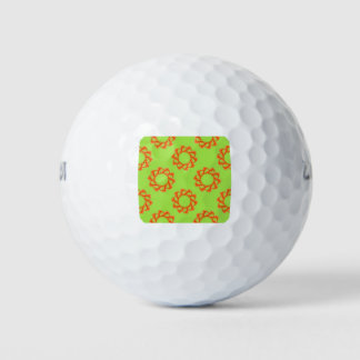 9279Shrimps Pattern Golf Balls