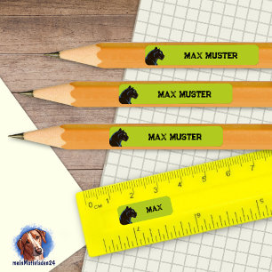 92 DIY pen sticker green - black Panther