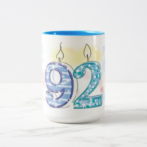 92nd Birthday Two_Tone Coffee Mug