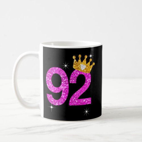 92Nd Princess Crown Coffee Mug