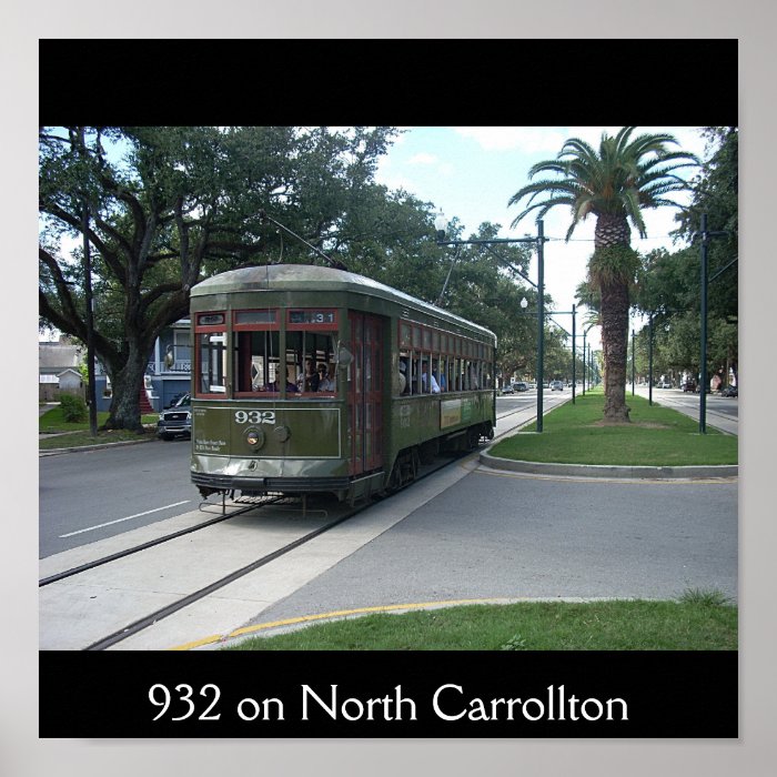 932 on North Carrollton Poster