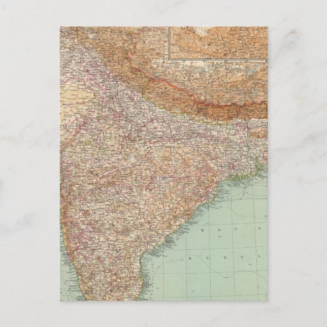 9394 India Postcard (Front)