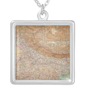 9394 India Silver Plated Necklace