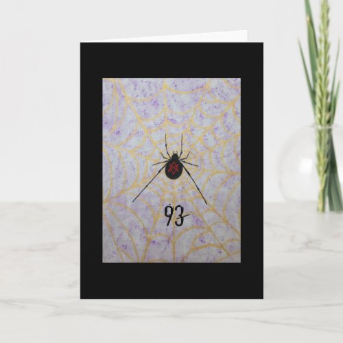 93 Redback Greetings Card