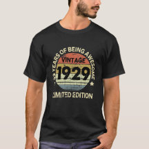 93 Year Old Gifts Vintage 1929 Limited Edition 93t