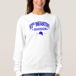 93rd Infantry Division US Military Women Sweatshirt