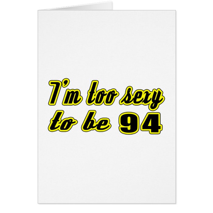 94 birthday designs card