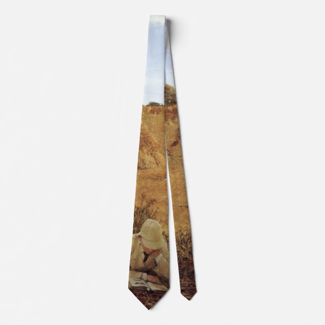 94 Degrees in the Shade, Sir Lawrence Alma Tadema Tie (Front)