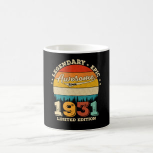 94 Year Old Bday Retro Awesome 94th Birthday Gift Coffee Mug
