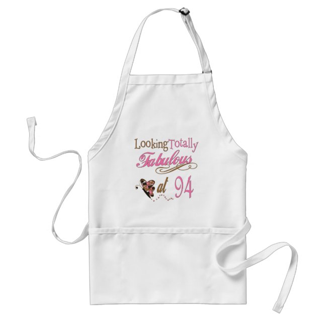 94th Birthday Adult Apron (Front)