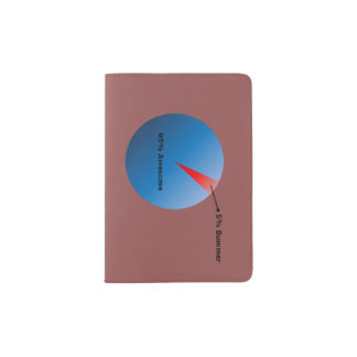 95% Awesome, 5% Bummer Passport Holder