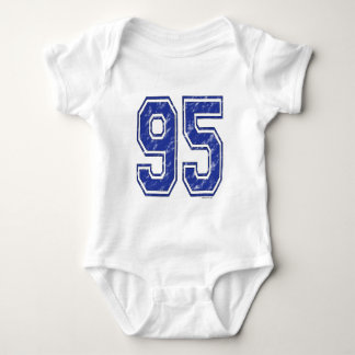 95 Custom Jersey Baby Bodysuit