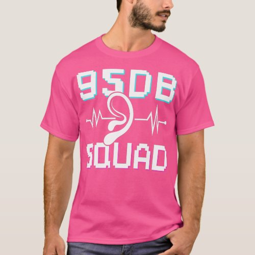 95 dB Squad  Deaf Pride Premium  T_Shirt