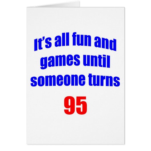 95 Fun and Games Cards (Front)