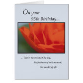 95th Birthday Flower (Front)