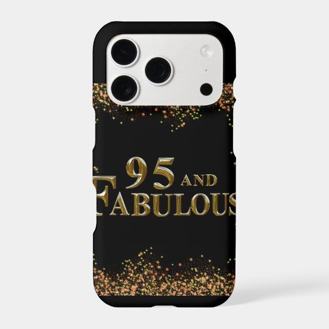 95th Birthday  Iphone Case (Back)