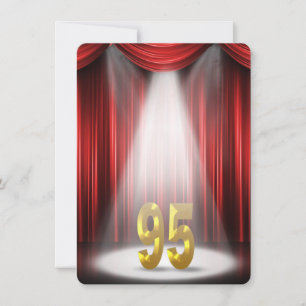 95th Birthday Party Invitation