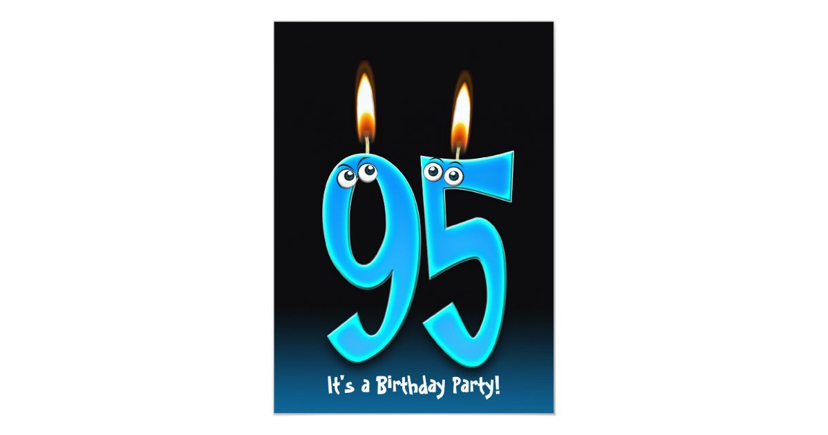 95th Birthday Party Invitation | Zazzle.com