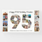 95th Birthday Party Number 95 Photo Collage