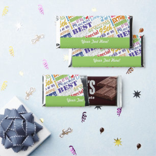 95th Birthday Party Personalized Gifts Hershey Bar Favors