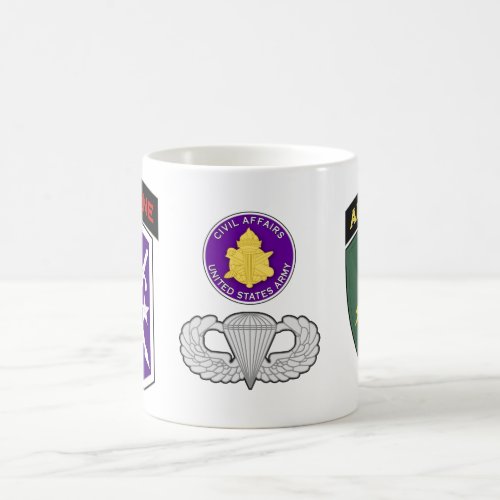 95th Civil Affairs Bde _ Airborne _ CA_PO  wings Coffee Mug