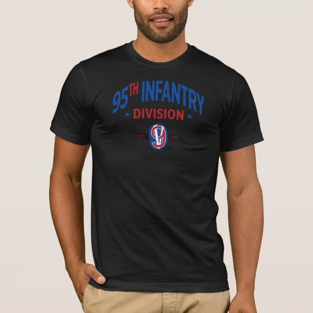 95th Infantry Division - US Military T-Shirt (Front)