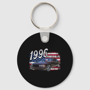 96 Impala Lowrider Ss 4th Of July American  Keychain