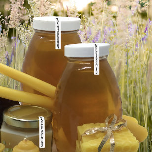 96 Tamper-evident Seal Honey Jar Lid Security  Labels