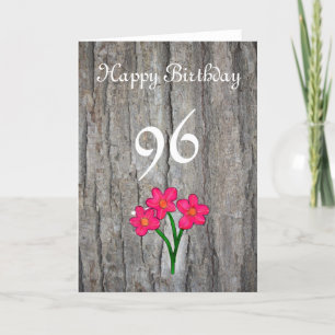 96th Birthday Card