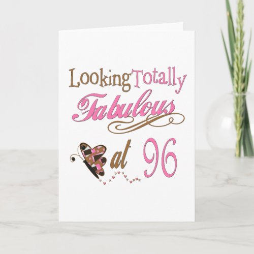 96th birthday card