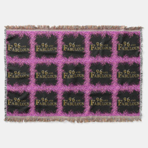 96th Birthday Throw Blanket