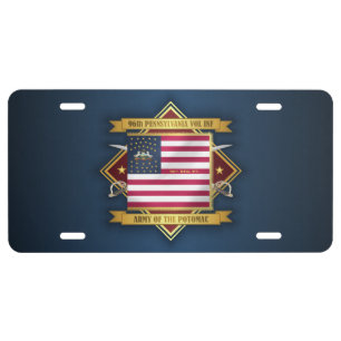 96th Pennsylvania Volunteer Infantry License Plate