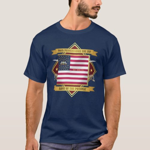 96th Pennsylvania Volunteer Infantry T_Shirt